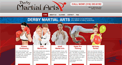 Desktop Screenshot of derbymartialartsacademy.com