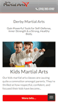 Mobile Screenshot of derbymartialartsacademy.com